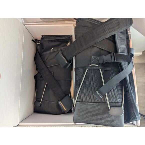 SHARPER IMAGE AIR COMPRESSION BOOTS SMALL/MEDIUM SIZE Inseam 25-31"- BLACK - Picture 5 of 6